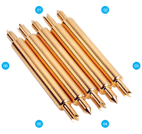 華榮華雙頭探針、高頻測(cè)試彈簧探針、pogopin探針、層層嚴(yán)格質(zhì)檢，保證產(chǎn)品零缺陷