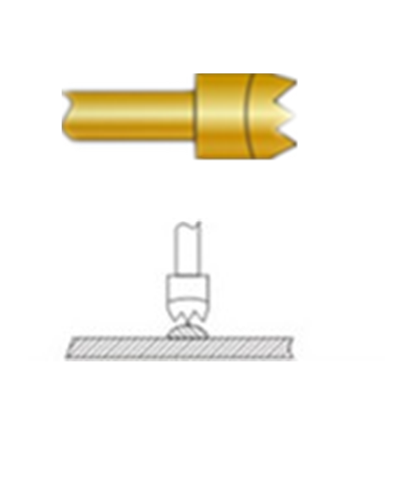 梅花頭探針、探針用法圖、探針原理圖、測(cè)試探針圖片