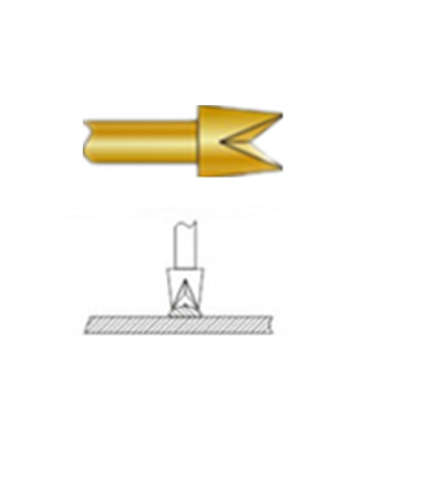 四爪頭探針、探針用法圖、探針原理圖、測(cè)試探針圖片