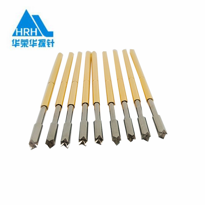 G1353-Q探針、四爪頭探針、1.36mm測試針、總長36.5mm、彈簧針圖片、測試針圖片、頂針圖片、探針圖片