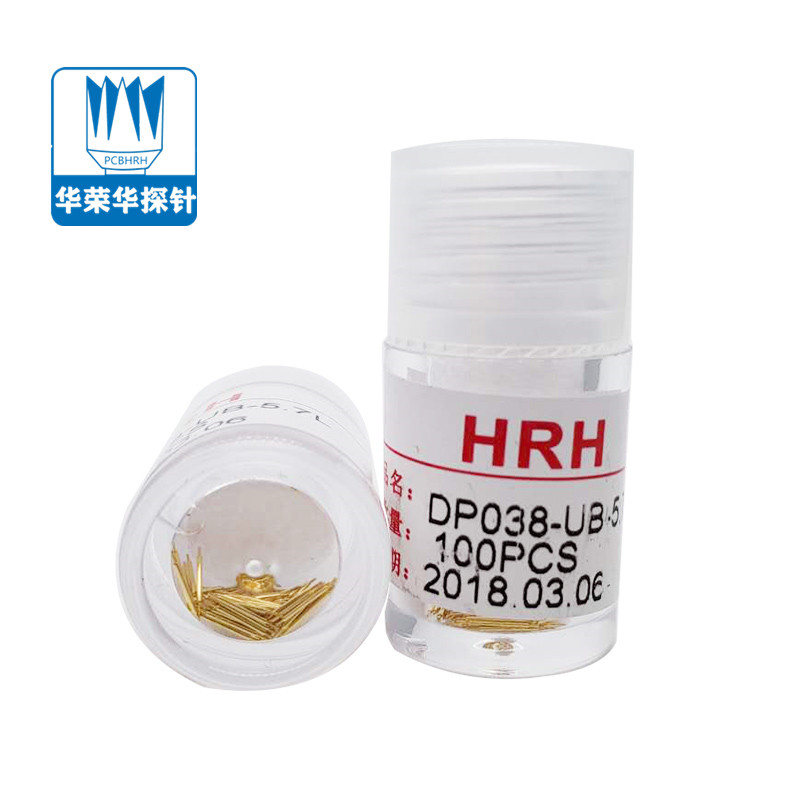 雙頭探針DP038-UB-5.7L，BGA測(cè)試針，華榮華雙頭針廠家