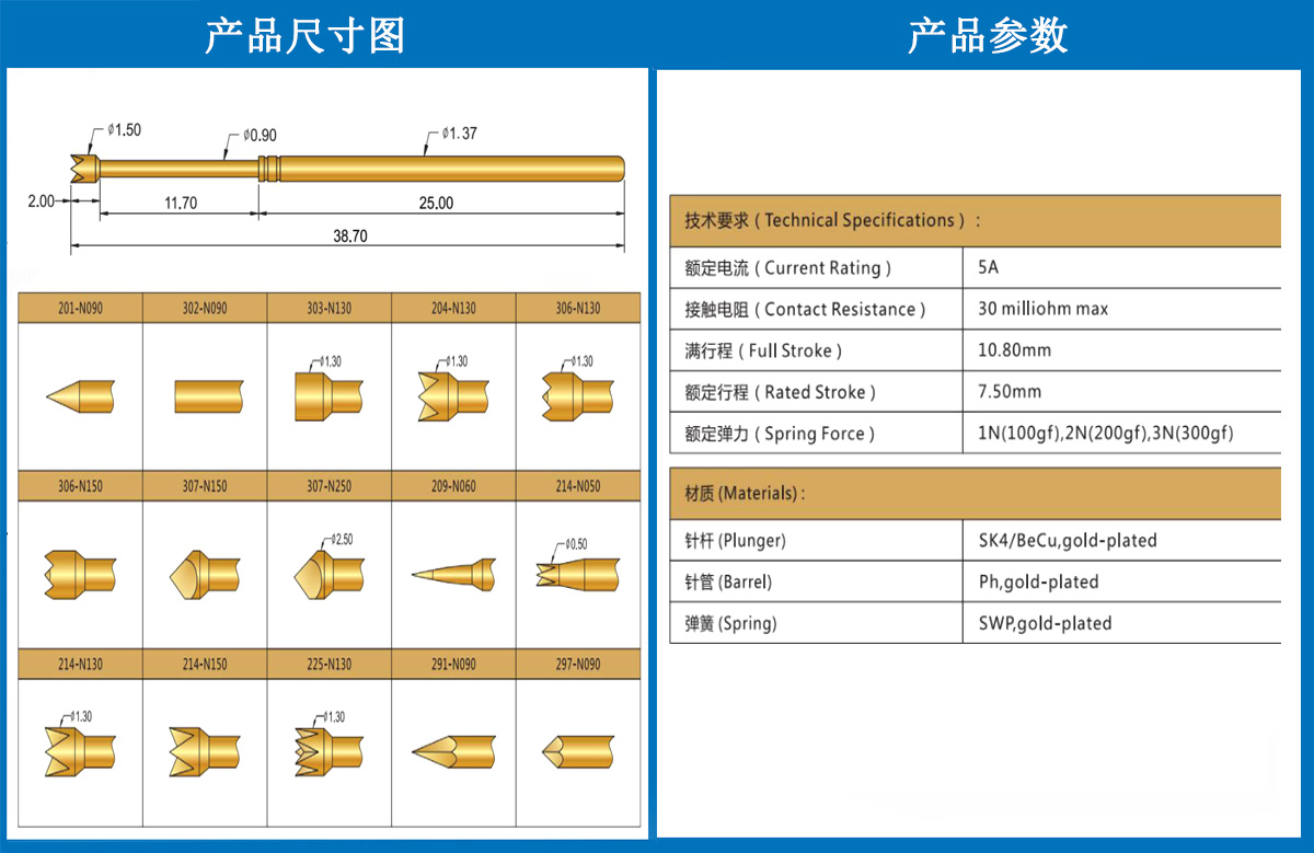 測試探針 測試探針
